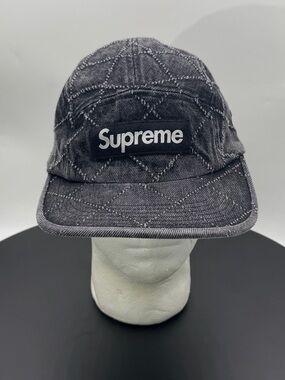 Supreme box logo denim hat
